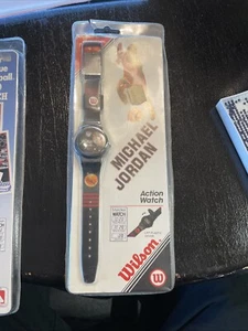 Vintage Michael Jordan Chicago Bulls Wilson Action Watch, NIP Will Need New Batt - Picture 1 of 10