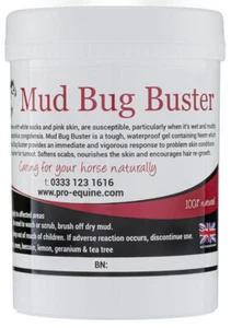 Pro-Equine Mud Bug Buster mit Neem antibakterielle wasserdichte Hautbarrierepaste - Bild 1 von 2