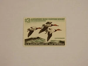 US Federal Duck Stamp - 1965 - RW32 - Canvas Drakes - MNH - OG - Picture 1 of 2