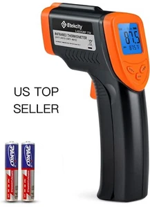 Etekcity Infrared Thermometer Laser Temperature Gun For Food BBQ Pizza Oven - Picture 1 of 9