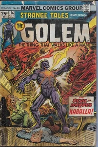MARVEL COMICS THE GOLEM #176 OCT VERY ROUGH & POOR & CHEAP !! - Picture 1 of 2