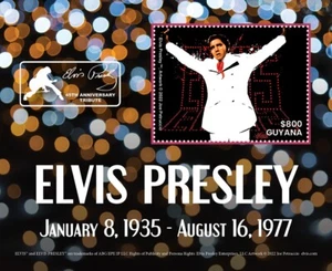 2022 08- GUYANA - ELVIS PRESLEY 1V complet set MNH ** - Picture 1 of 1