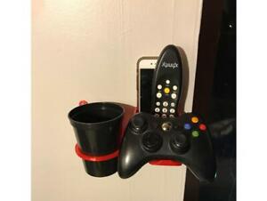 Microsoft Xbox One & Xbox 360 Gamer Bedside Caddy Holds Drink Phone Controller