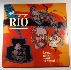 1985 Iceland Vinyl Record: RIO TRIO, Lengi Getur Vont Versnað, RIO-OO1 - Picture 1 of 6