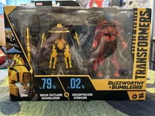 STUDIO SERIES TRANSFORMERS BUZZWORTHY HIGH OCTANE BUMBLEBEE 79 STINGER 02  READ