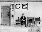  Russell Lee photo, "ICE" Harligen, Texas