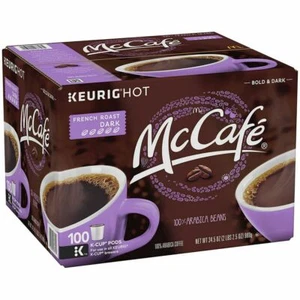Café tostado francés McCafe 100 a 200 tazas Keurig K elige cualquier talla ENVÍO GRATUITO - Imagen 1 de 4