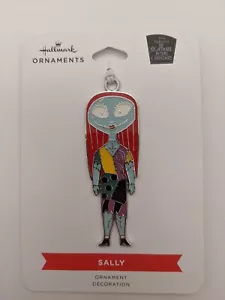 Nightmare Before Christmas Sally Hallmark ornamento piatto in metallo smaltato - Foto 1 di 3