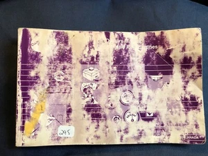 CUMMINS ISM AND ISMe ENGINE OWNER'S MANUAL #4021342 03/23/2005 - Imagen 1 de 6