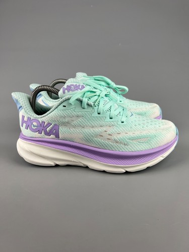 Scarpe da corsa US 6 5B Hoka One One Clifton 9 da donna passeggio palestra 1127896 SOLM