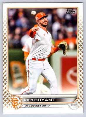 2022 Topps Gold Stars # 86 - Kris Bryant  - San Francisco Giants - Image 1 of 2