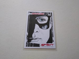 The Spirit Steven Miller SK-20 sketch card 2008 Inkworks