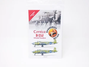 1/48 Bombshell Decals Corsica B-25J Mitchell Bombers Part 3 -Nose Art 48-BS-0003 - Picture 1 of 2