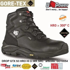 UPOWER SCARPE ANTINFORTUNISTICA DROP GTX S3 HRO HI CI WR SRC U-POWER GO10054- - Foto 1 di 6