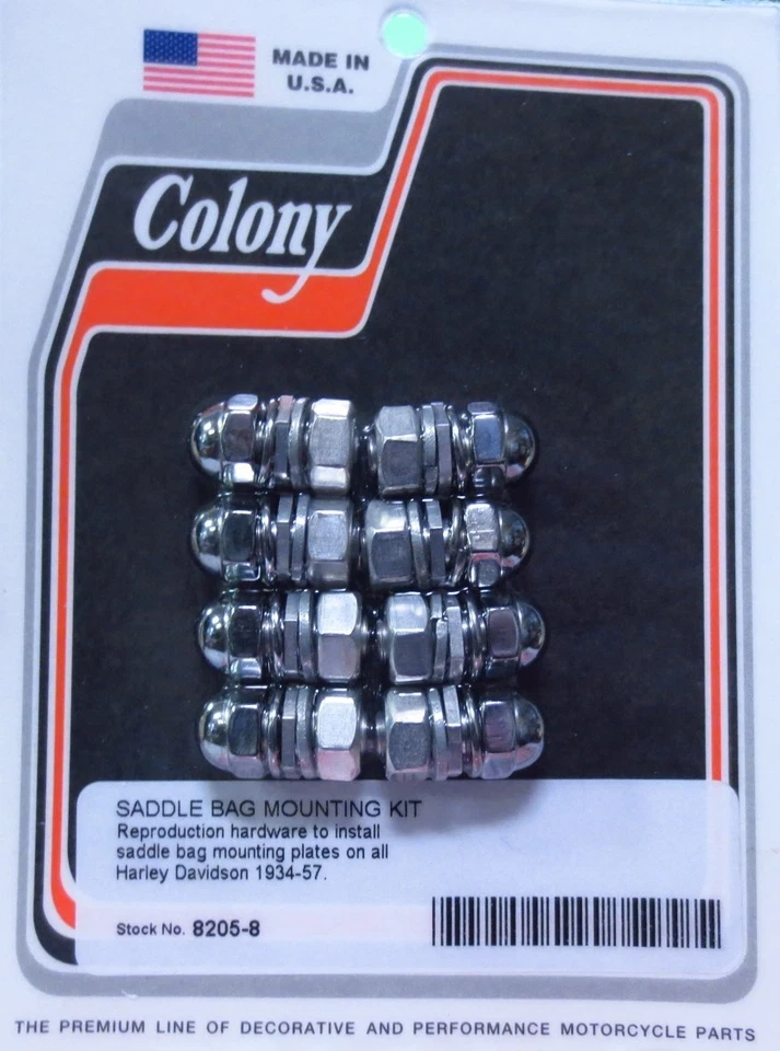 KIT DE MONTAJE BOLSA DE SILLÍN HARLEY KNUCKLEHEAD PANHEAD VL WL Foto 1 de 1