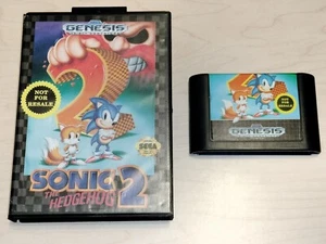 Sonic the Hedgehog 2 II SEGA Genesis versión no para reventa con CAJA original - Imagen 1 de 4