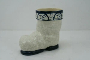 Bota cobertizo de cerámica Dedham con conejos - acabado craquelado - Imagen 1 de 9