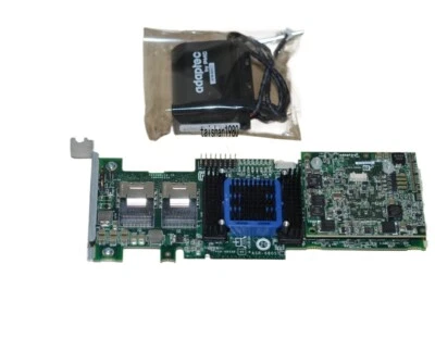 adaptec controller raid 6805t 8 ports PCIE 2 x8 512 Cache ddr2 +BBU The battery - Image 1 of 4