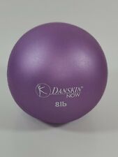 Danskin Now 8LB Weighted Excercise Ball Purple Textured Surface Cardio Strength