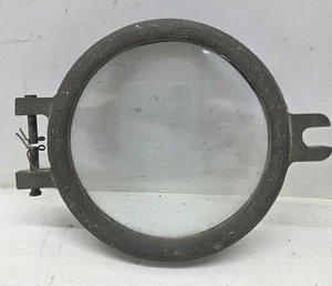 VTG Marine Boat Round Bronze Porthole Portlight Window Lens 5" Diameter - Picture 1 of 5