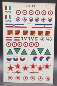 Repli Waage | Nr. ? | 1:144 MiG-29 Fulcrum A Decals - Bild 1 von 1