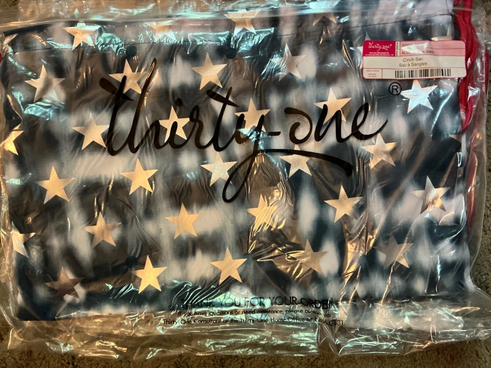 Thirty One Cordón Cinch Sac en Corbata - Tinte Estrellas Foto 1 de 1