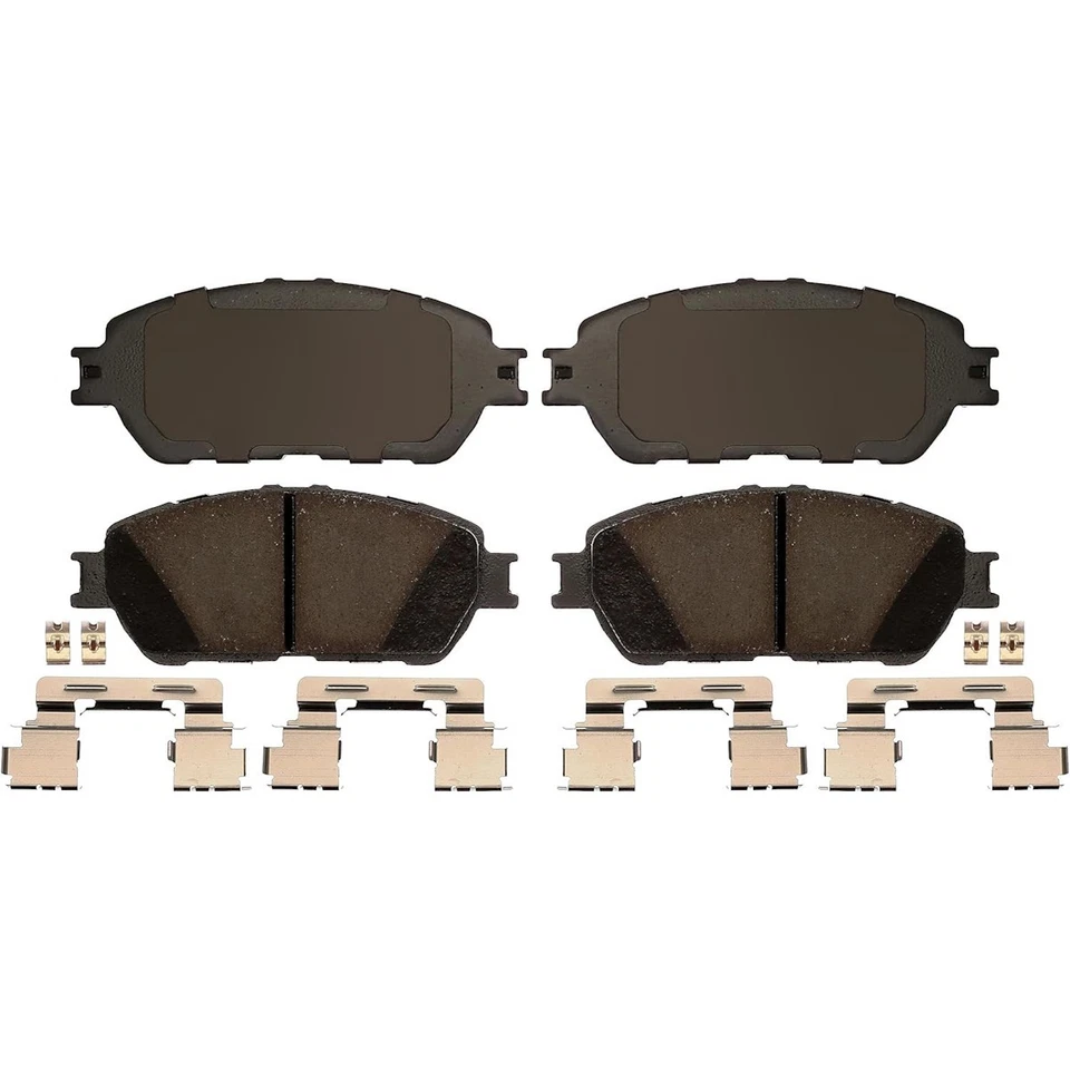 17D906ACH AC Delco conjuntos de pastilhas de freio conjunto de 2 rodas dianteiras para Toyota Tacoma Sienna - Imagem 1 de 1