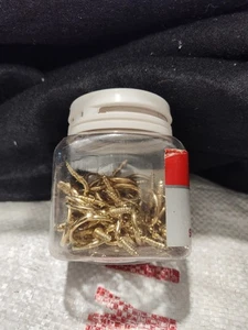 48 Pcs Screw Hooks 1-1/4 Inch Bronze Cup Hooks Screw in Mug Hooks Metal Heavy D - Picture 1 of 6