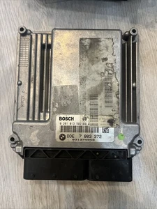 BMW E90 318d 2.0D M47N Calculateur moteur 0281013502 7803372 7797253 7804449 - Photo 1/3