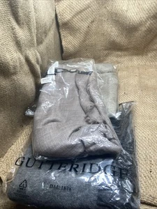 Gutteridge Unisex Fango Grigio Ecru 16 x 79 Schal Scarp Größe Un - Bild 1 von 16
