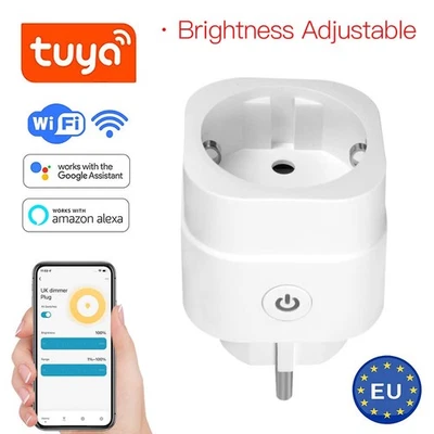 WIFI Smart Dimmer Socket APP Control Voice Control For Alexa Google Dimmer Plug - Image 1 of 4