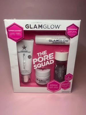 Juego de viaje de 4 piezas GLAMGLOW Pore Squad Supers Foto 1 de 2