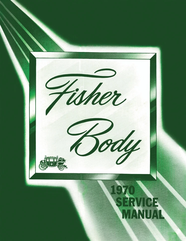1970 Fisher Body Service Manual - Image 1 of 3
