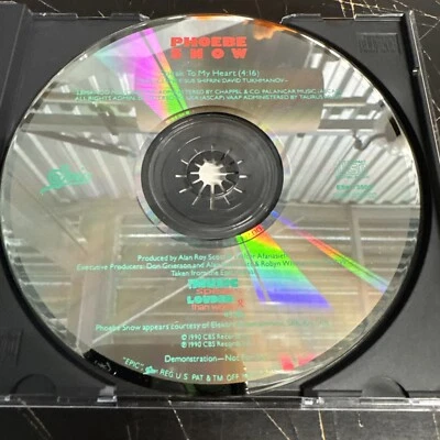 Phoebe Snow -  Speak To My Heart Promotional ONLY CD Sing 1990 Foto 1 de 4