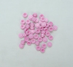 Lego ~ 1x1 round plate (4073 straight side) ~ 50 pcs. PINK ~ New - Picture 1 of 1