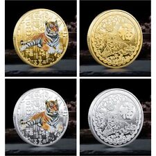 Rich Chinese New Year Lucky Stamp Commemorative Coins Coin Year of The Tiger