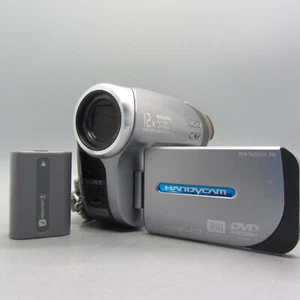 Sony Handycam DCR-DVD202E Handheld Mini DVD Camcorder Silver Tested - Picture 1 of 10