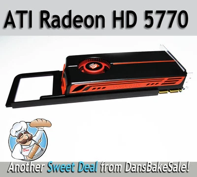 Apple ATI Radeon HD 5770 1GB PCI Card for Mac Pro with cable - Tested! - Image 1 of 4