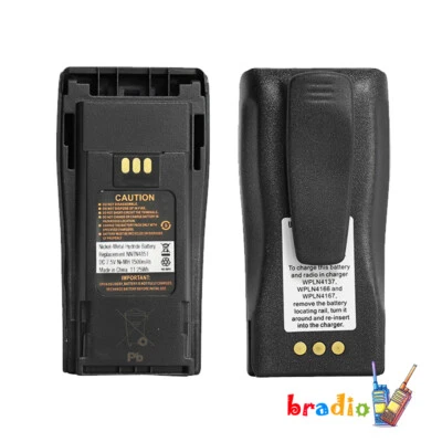 Ni-Mh Battery For NNTN4851 Radio CP150 CP200 CP200XLS CP200D GP3188 GP3688 CP040 - Image 1 of 2