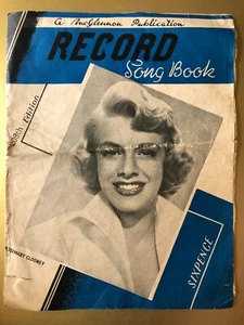 Record Song Book Magazine 208th Edition 1950's Cover Rosemary Clooney 475D Rare - Imagen 1 de 3