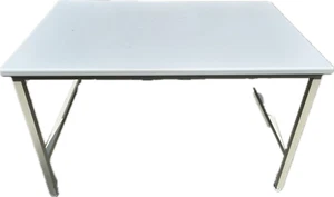 Waldner Labortisch Arbeitstisch mit Melamin Arbeitsfläche 120x75x75cm - Bild 1 von 5