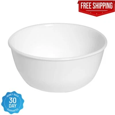 BRANDED Corelle Winter Frost White, Round Dinner Bowl, 28-oz New