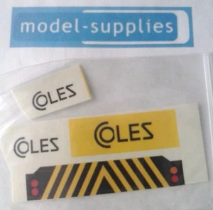 Dinky 980 Coles Hydra truck reproduction decal set - Picture 1 of 1