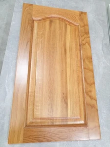 solid timber american oak arch design kitchen vanity cupboard cabinet door 398mm - Picture 1 of 1
