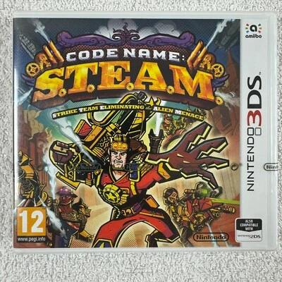 Code Name: S.T.E.A.M. - Nintendo 3DS - PAL - NEW & SEALED - 2DS Compatible - Image 1 of 2