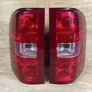 2007-2013 Chevy Silverado OEM Set of 2 DECOMA 320128 A3 GM5201850 Tail Lights - Picture 1 of 9
