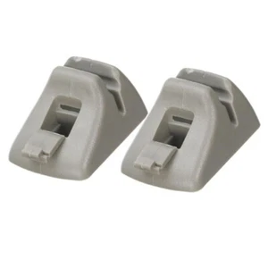 1Pair Grey Sun Visor Retainer Clip For Ford Focus 2000 2001 2002 2003 2004 2.3L - Picture 1 of 7