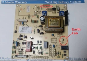 Potterton Performa 28, System HE / Baxi Combi 80E, 105E / Main 30HE PCB 5112380 - Picture 1 of 3