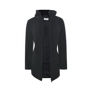 Calvin Klein for Lady Damen Mantel Jacke Wolle Schwarz Größe L/G Large Authentic - Bild 1 von 8