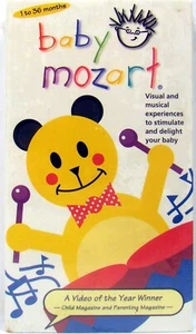 Disney Baby Einstein Mozart VHS Video Tape Infant Educational Music NEW - Imagen 1 de 2